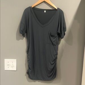 Bundle of 3 Ruched Short Sleeve maternity Tees